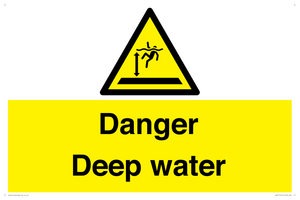 Danger Deep water